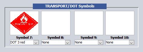 DOT compliant Symbols